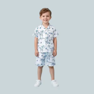 Boys Clothing Set | Stylish Kids Co-ord Set for Boys | Cotton Shirt & Shorts Combo | Kids Dress Boy | Casual Kids Clothes for Boys | Summer Kids Wear & Casual Outfit
